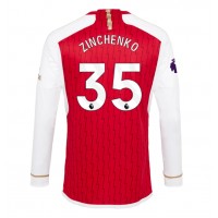 Arsenal Oleksandr Zinchenko #35 Replica Home Shirt 2023-24 Long Sleeve